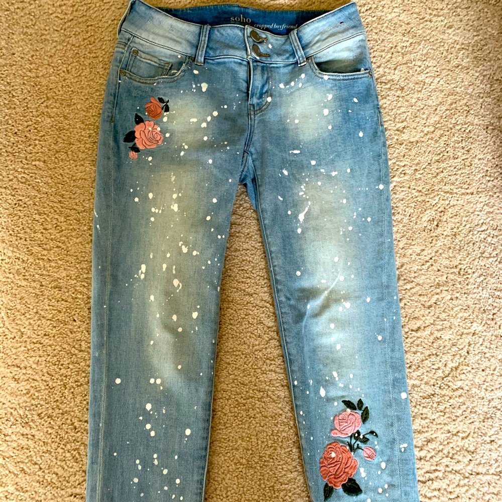 Host pick!! 🎉🎉New York and Company Paint Splatter Jeans